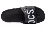 Crocs Impressão Sandálias Chinelos 3ª Geração Preto