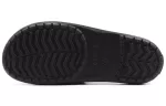 Crocs Impressão Sandálias Chinelos 3ª Geração Preto