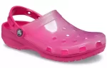 Crocs Jelly Crocs Sandálias Unissex Vermelhas Transparentes