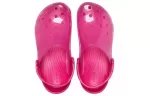 Crocs Jelly Crocs Sandálias Unissex Vermelhas Transparentes