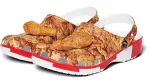 Crocs KFC x Classic Entupir ‘Impressão de frango frito’
