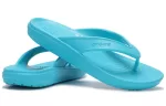 Crocs Kadee Chinelos leves e aconchegantes ao ar livre casuais azul celeste