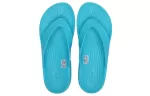 Crocs Kadee Chinelos leves e aconchegantes ao ar livre casuais azul celeste
