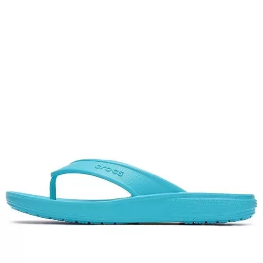 Crocs Kadee Chinelos leves e aconchegantes ao ar livre casuais azul celeste