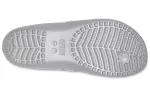 Crocs Kadee II Chinelos esportivos minimalistas e aconchegantes unissex prata