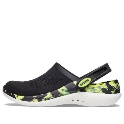 Crocs LiteRide 2.0 Clog ‘Preto Neon Amarelo’