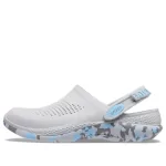 Crocs LiteRide 360 ​​Marmorizado Clogs ‘Oxigênio Cinza Claro’