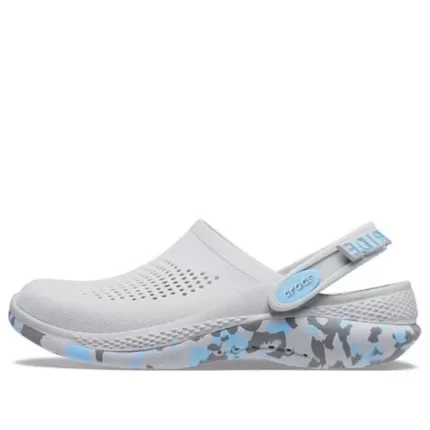 Crocs LiteRide 360 ​​Marmorizado Clogs ‘Oxigênio Cinza Claro’