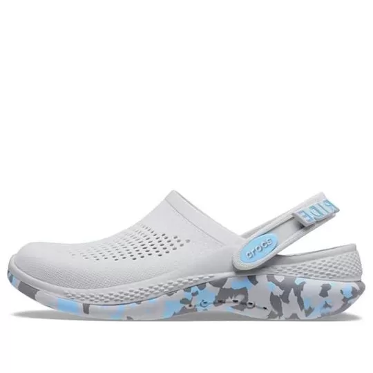 Crocs LiteRide 360 ​​Marmorizado Clogs ‘Oxigênio Cinza Claro’