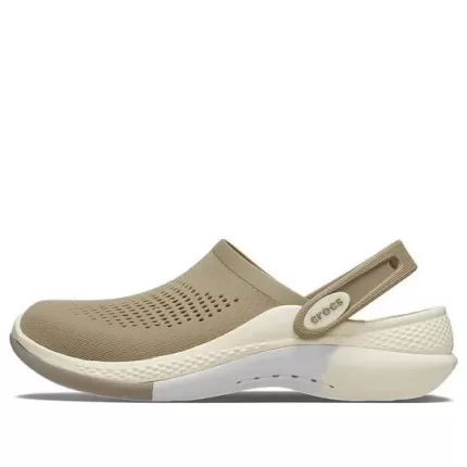 Crocs LiteRide 360 ​​Ombre Marmoreado Clogs ‘Osso Cáqui’