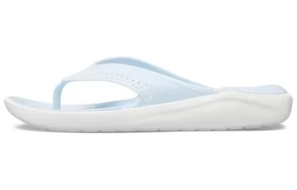 Crocs LiteRide Beach Cosy Elegante Unissex Chinelos Azul Claro
