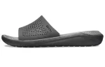 Crocs LiteRide Black Grey Sandálias ‘Black Grey’