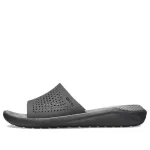 Crocs LiteRide Black Grey Sandálias ‘Black Grey’