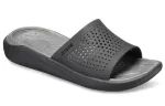 Crocs LiteRide Black Grey Sandálias ‘Black Grey’