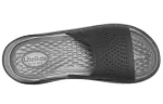 Crocs LiteRide Black Grey Sandálias ‘Black Grey’