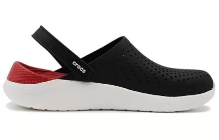 Crocs LiteRide Black Sandálias ‘Black White’