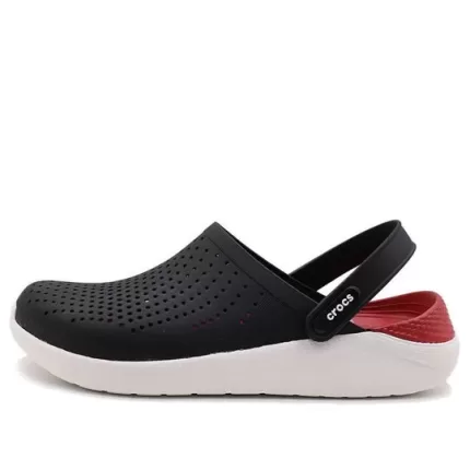Crocs LiteRide Black Sandálias ‘Black White’