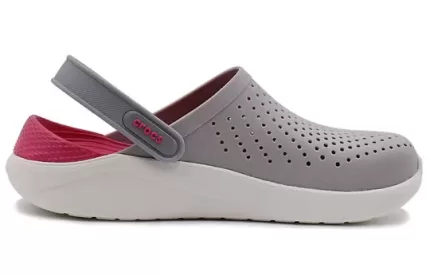 Crocs LiteRide Crocs Sapatos de praia Branco Pérola
