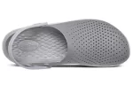 Crocs LiteRide Flash Shoes Smoke Grey White Sandálias