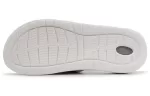 Crocs LiteRide LOGO Chinelos pretos unissex ‘Preto Branco’