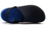 Crocs LiteRide Outdoor Salto Plano Sandálias Esportivas Azul