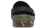 Crocs LiteRide Shoe Printing Classic Sandálias Unissex Pretas