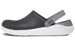 Crocs LiteRide Shoe Sandálias Preta Cinza Fumaça Unissex