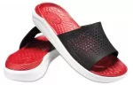 Crocs LiteRide Slides ‘Vermelho Preto Branco’
