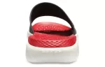 Crocs LiteRide Slides ‘Vermelho Preto Branco’