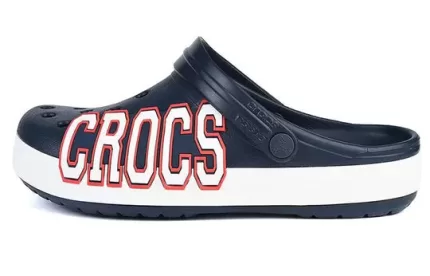 Crocs Logotipo Crocband Clogs ‘Branco Marinho’