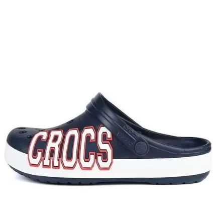 Crocs Logotipo Crocband Clogs ‘Branco Marinho’