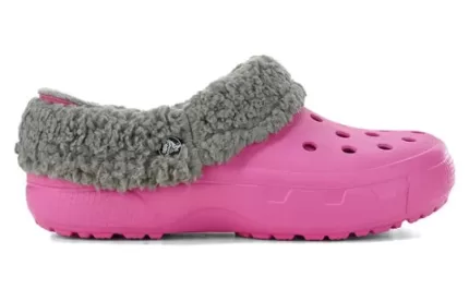Crocs Mammoth EVO Forrado Clogs ‘Cinza Rosa’ 12878-626