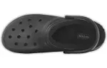 Crocs Mantenha-se aquecido, resistente ao desgaste, aconchegante, esportivo, unissex, sandálias pretas