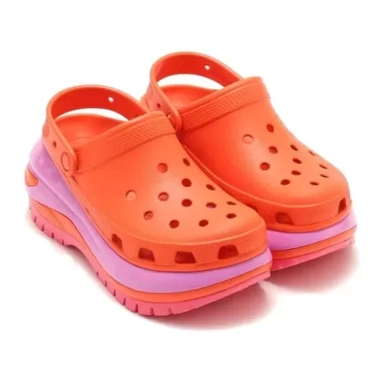 Crocs Mega Crush Clogs ‘Laranja Rosa’