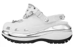 Crocs Mega Crush Clogs ‘Prata Branca’