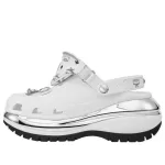 Crocs Mega Crush Clogs ‘Prata Branca’