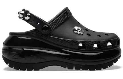 Crocs Mega Crush Rebel Rebel Tamanco Preto