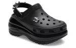 Crocs Mega Crush Rebel Rebel Tamanco Preto