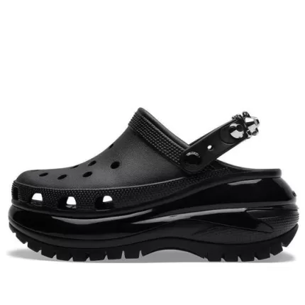 Crocs Mega Crush Rebel Rebel Tamanco Preto