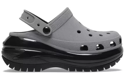 Crocs Mega Crush Refletivo Clogs ‘Cinza Preto’