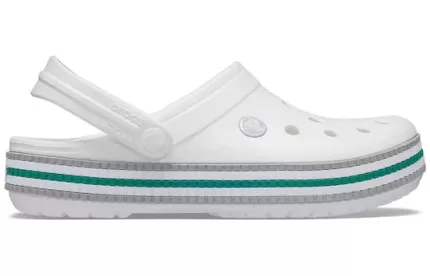 Crocs Moda Esportiva Praia Sandálias Brancas