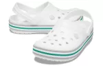 Crocs Moda Esportiva Praia Sandálias Brancas