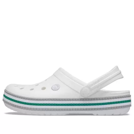 Crocs Moda Esportiva Praia Sandálias Brancas