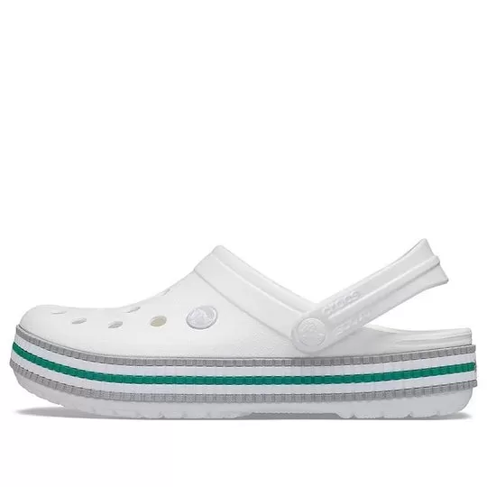 Crocs Moda Esportiva Praia Sandálias Brancas