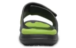Crocs Modi Sapato Casual Unissex Preto Verde