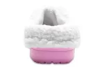 Crocs Mommoth Evo Clog Chinelos esportivos leves e resistentes ao desgaste para ficar aquecido rosa 12878-6U5