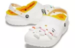 Crocs NEVERXCrocs Classic Aconchegante e quente Crocs Chinelos esportivos unissex multicoloridos