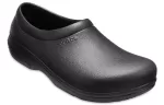 Crocs No relógio, deslizamento de trabalho em ‘preto’