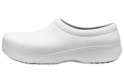 Crocs On The Clock Work Slip-On ‘Branco’