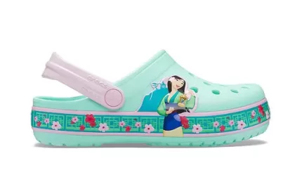 Crocs Padrão Engraçado Pequeno Crocs Outdoor Sports Big Boys Sandálias Verde Menta